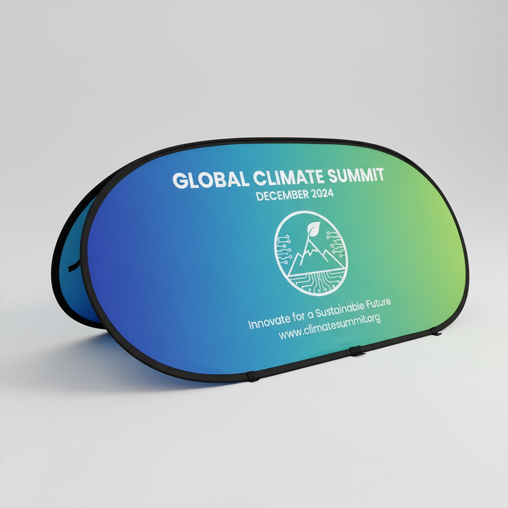 Custom Pop Up Stand Printing Abu Dhabi Dubai View 2