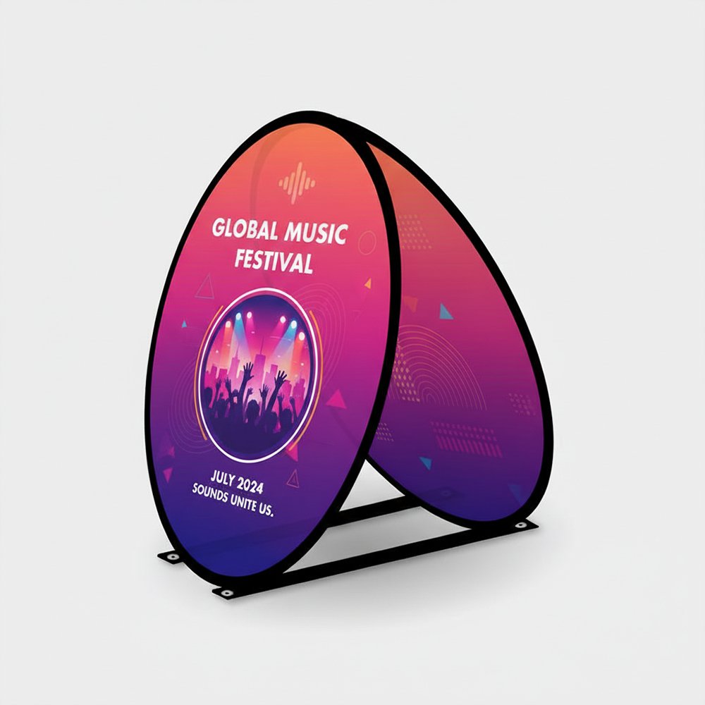 Custom Pop Up Stand Printing Abu Dhabi Dubai View 3