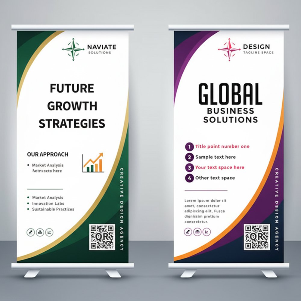 Rollup Banners Printing Dubai