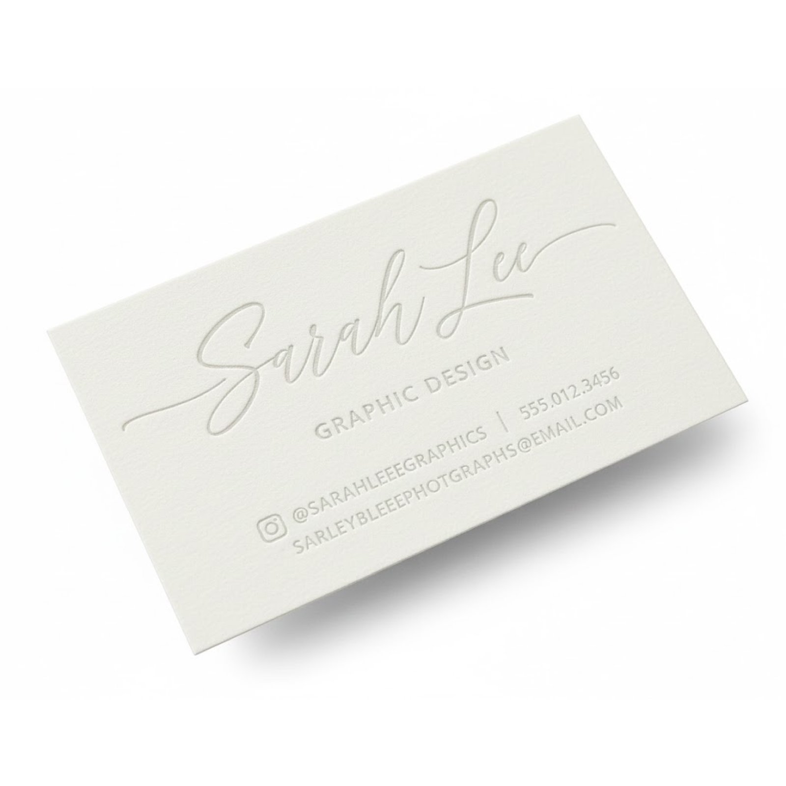 Custom Letterpress Business Cards Printing Abu Dhabi Dubai and UAE