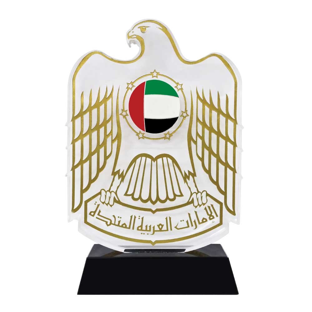 UAE Falcon Crystal Abu Dhabi Dubai View 2